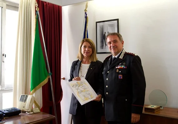 Visita del Prefetto Mariano al Comando Provinciale Carabinieri di Teramo