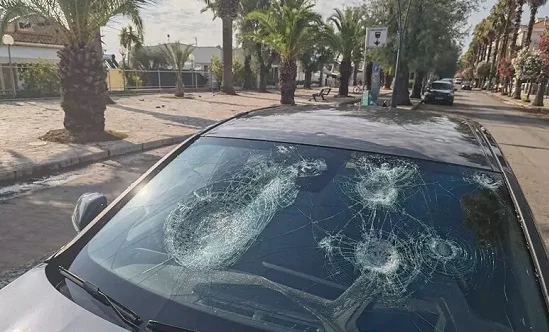 Grandine a San Benedetto, stop a multe su strisce blu per auto danneggiate