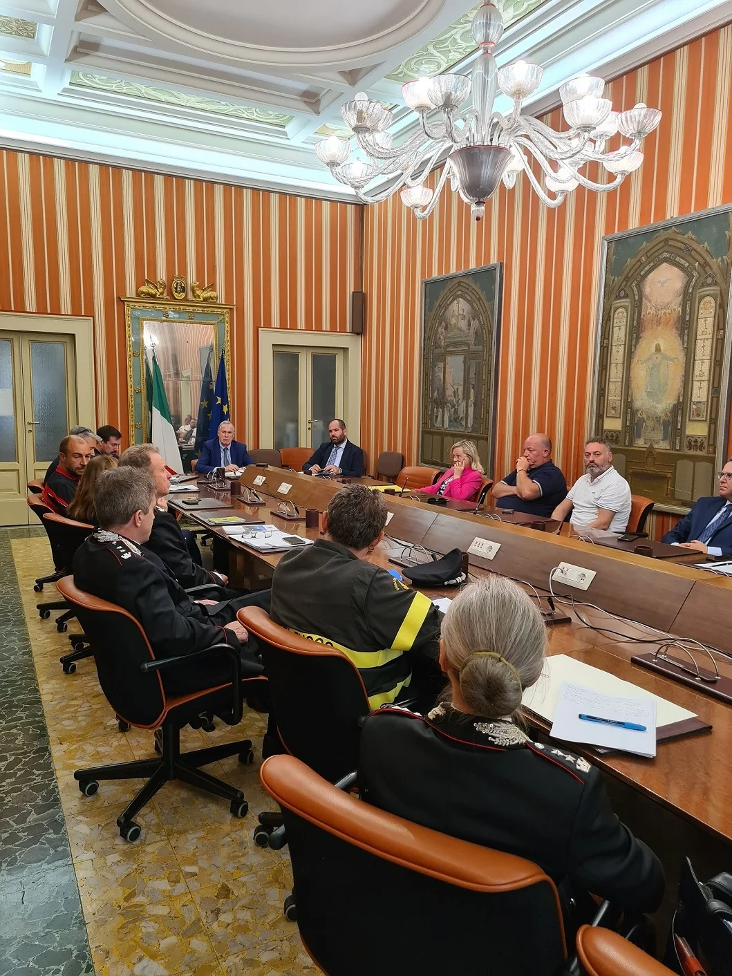Riunione per la fruizione in sicurezza delle zone montane della provincia