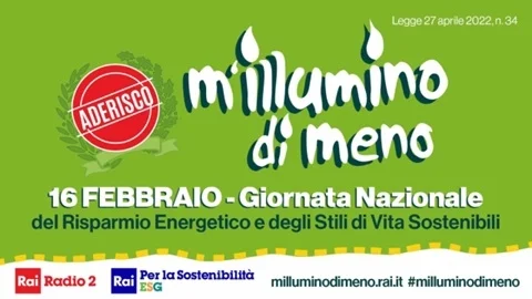 “M’illumino di meno”, la città sceglie la sostenibilità digitale