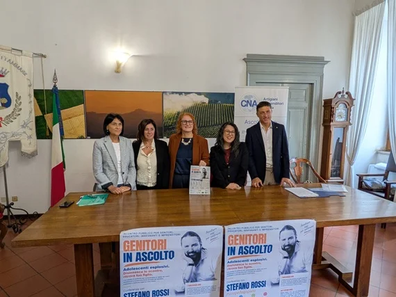 “Genitori in ascolto”, lo psicopedagogista Stefano Rossi al Teatro delle Energie di Grottammare con CNA Ascoli Piceno e l’Istituto Fazzini Mercantini