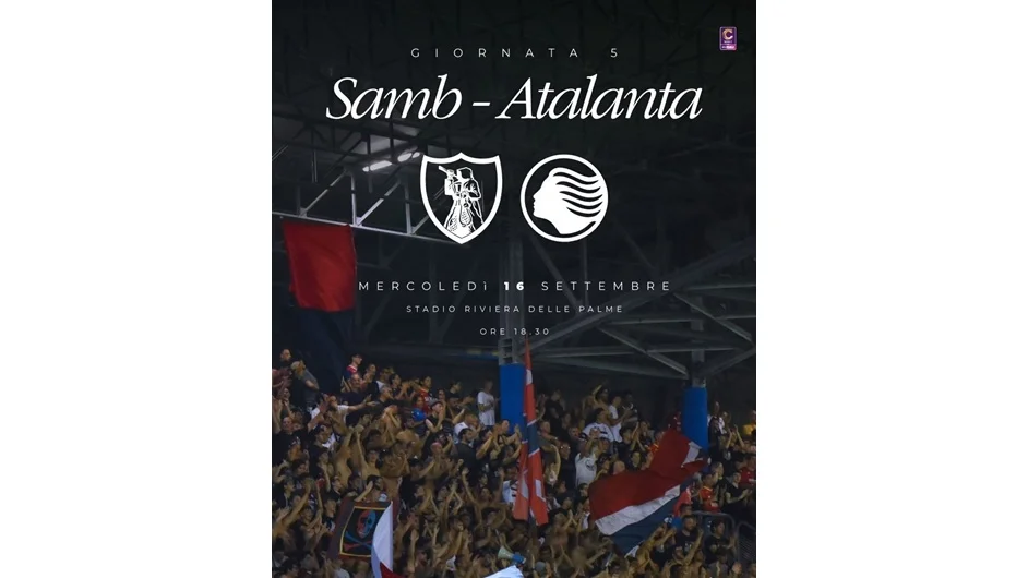 SAMB – ATALANTA U23, INFO GARA