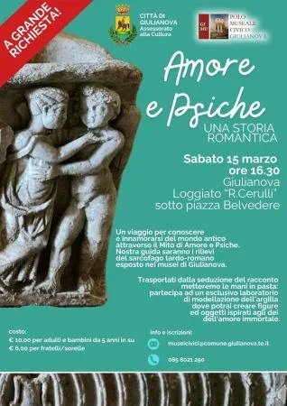 Giulianova, a grande richiesta torna “Amore e Psiche. Una storia romantica”