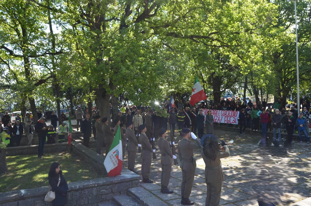 Celebrata la ricorrenza del 25 aprile ad Ascoli e San Marco