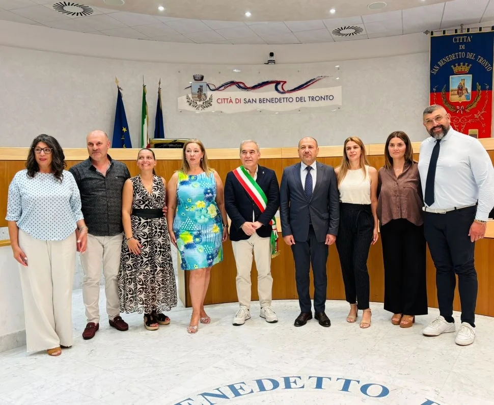 La delegazione dalla città bulgara di Loveč è stata ricevuta in municipio dal Sindaco Antonio Spazzafumo