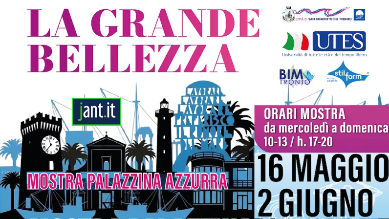 Alla Palazzina Azzurra di San Benedetto del Tronto la mostra UTES, La Grande Bellezza