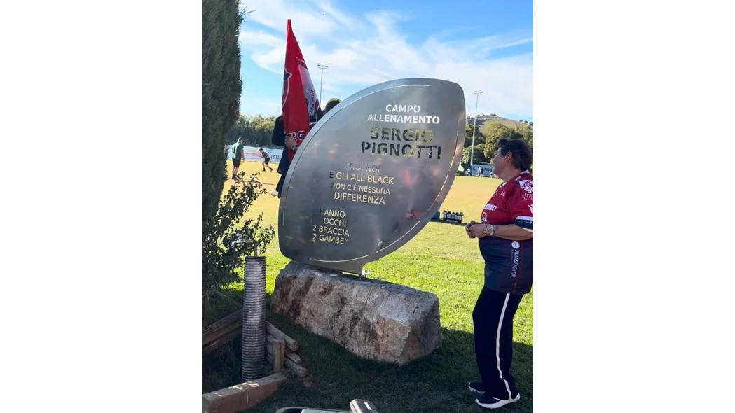 L'Unione Rugby San Benedetto travolge la US Roma Rugby 55-0: festa in campo e nel ricordo di Sergio Pignotti