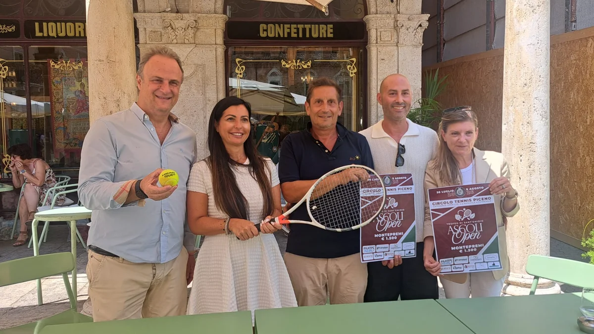 Ascoli Piceno - Presentato il torneo di tennis "Sant'Emidio": attesi circa cento tennisti