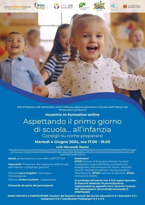 Come prepararsi al primo giorno della scuola dell’infanzia