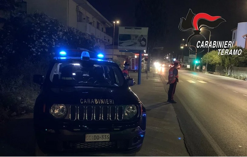 Giulianova, controllo dei Carabinieri