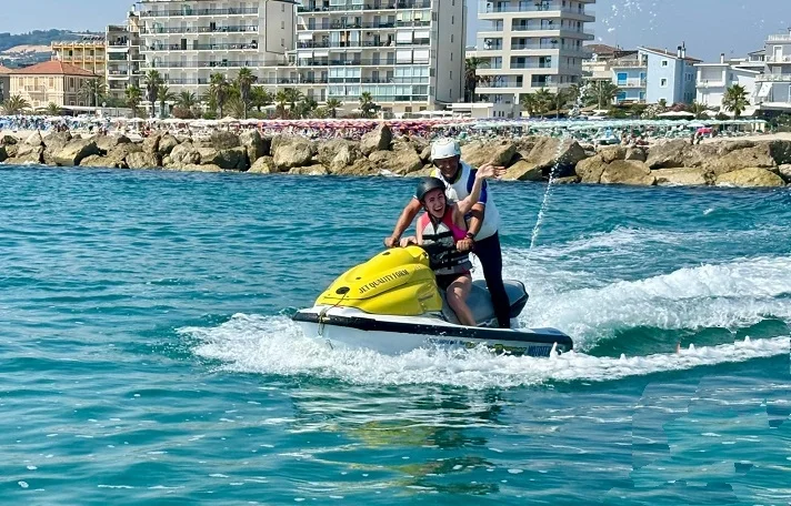 Terza edizione Progetto “Inclusione dAMare - Mototerapia con moto d’acqua con persone con disabilità