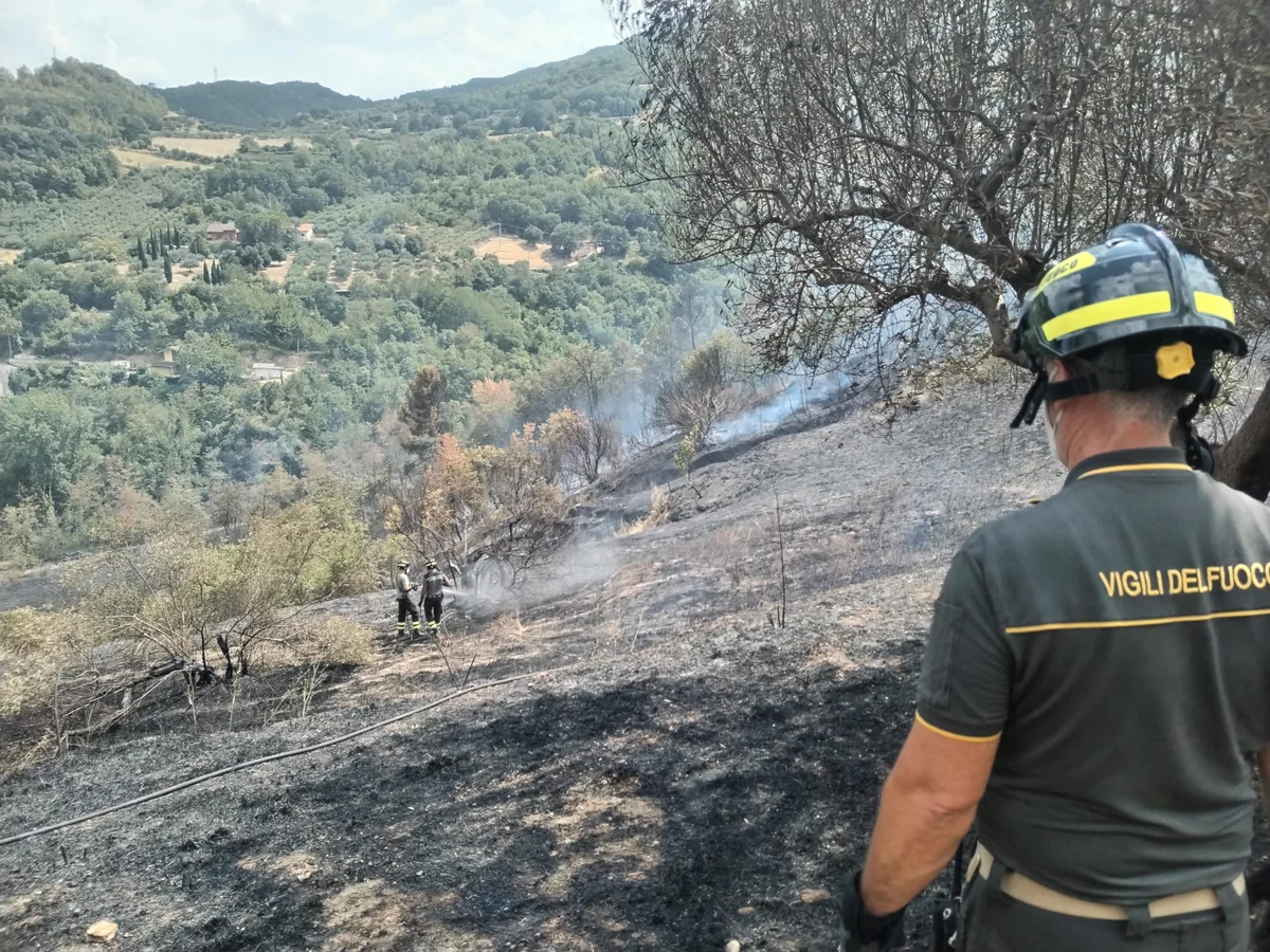 Altitonante: sugli incendi di Montorio al Vomano è massima allerta e tutto sotto controllo