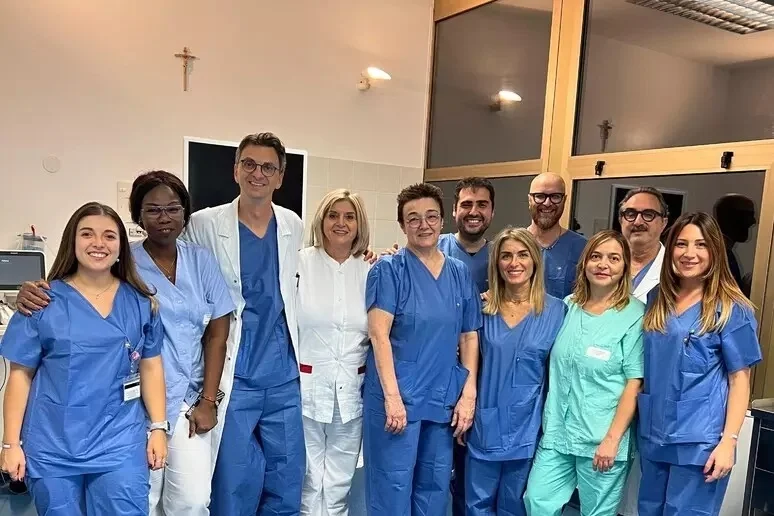 Ascoli, prima gastro-entero anastomosi per via ecoendoscopica