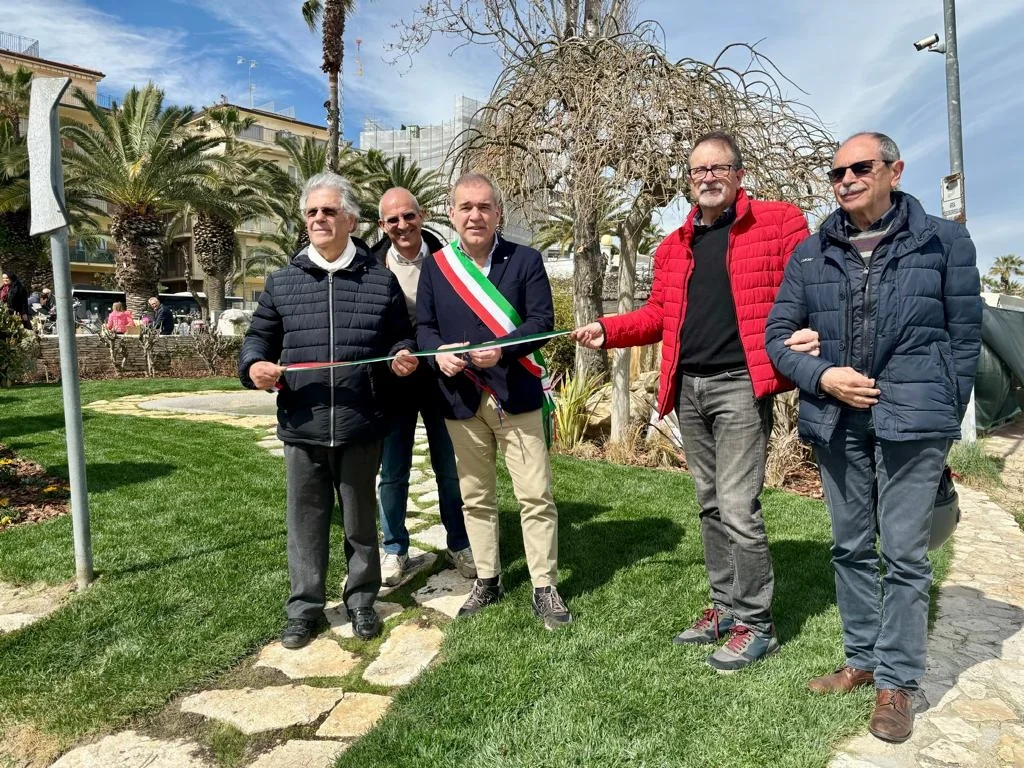 Inaugurato il ripristinato laghetto del “Giardino umido” sul tratto sud del lungomare cittadino