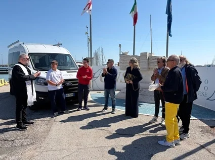 Sport, solidarietà e sicurezza: nuovo furgone per i velisti del CNS