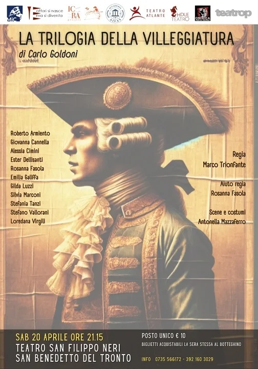 Al Teatro San Filippo Neri la "Trilologia della villeggiatura" di Carlo Goldoni