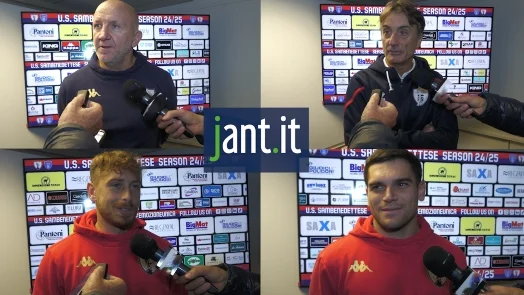 Interviste del dopo gara di US Sambenedettese vs F.C. Vigor Senigallia