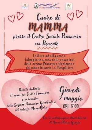 Festa della mamma al centro “Primavera”