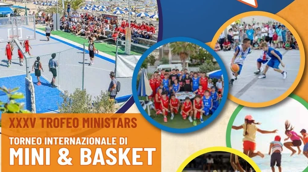 Inizia a Roseto degli Abruzzi lo storico torneo di basket giovanile Ministars