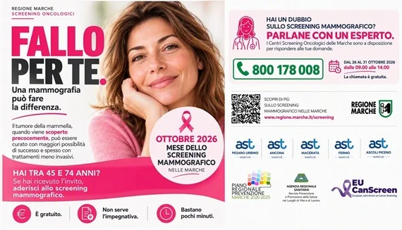 OTTOBRE ROSA, DAL 26 AL 31 OTTOBRE LA SETTIMANA REGIONALE DEL NUMERO VERDE