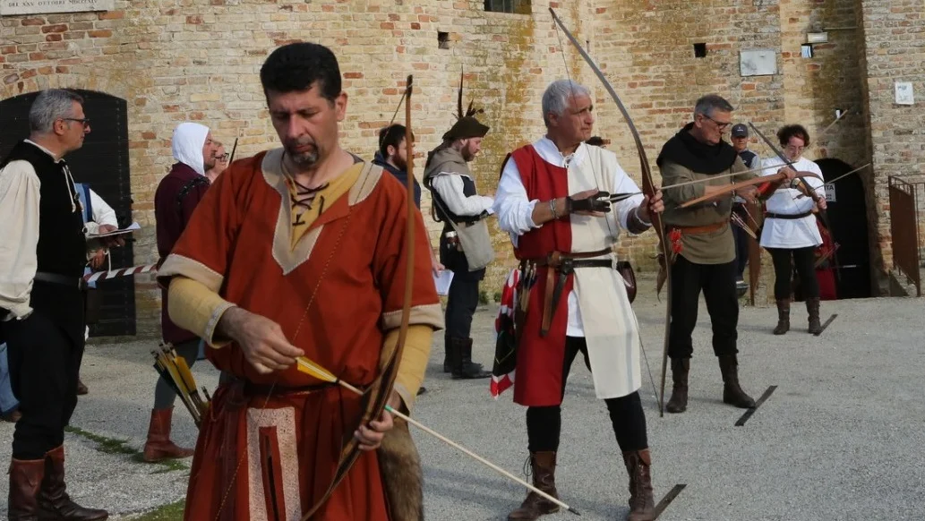 Secondo posto per gli Arcieri di Ventura Sancto Elpidio al Palio della Marca