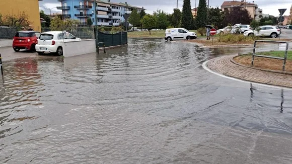 Maltempo nelle Marche, 40 gli interventi dei Vigili del fuoco 