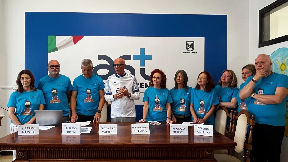 Ast Ascoli: al via da oggi 'Pause attive', il progetto sull'attività motoria nei luoghi di lavoro