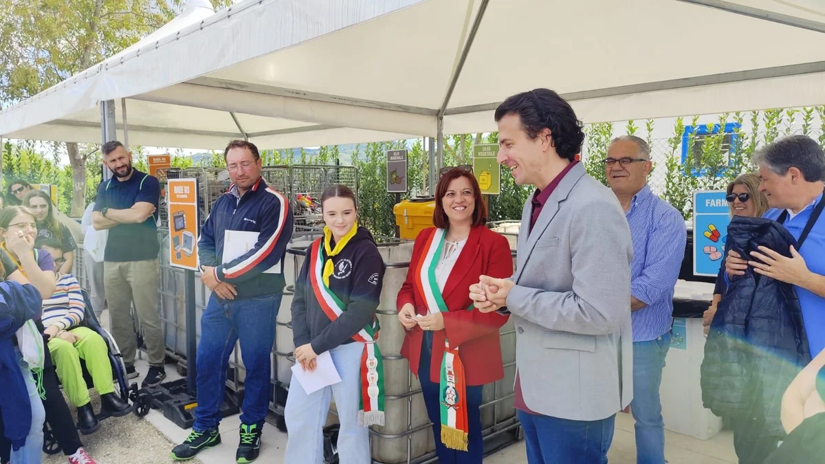 MONTERUBBIANO: INAUGURATA UFFICIALMENTE LA NUOVA ISOLA ECOLOGICA