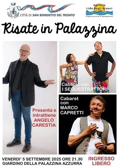 A San Benedetto "Risate in Palazzina"