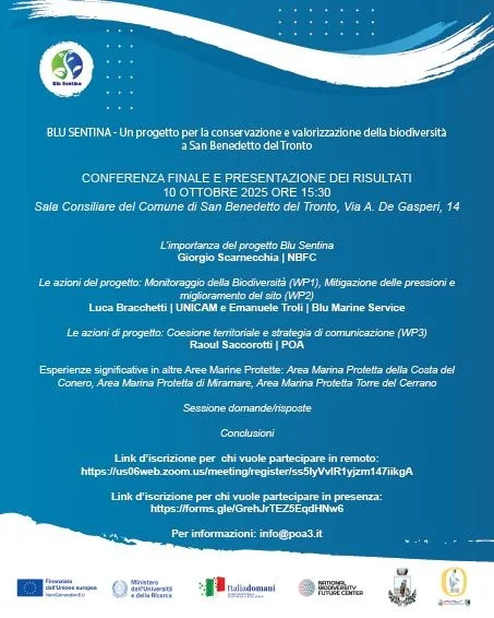 Progetto Blu Sentina, i risultati presentati in un incontro in Municipio