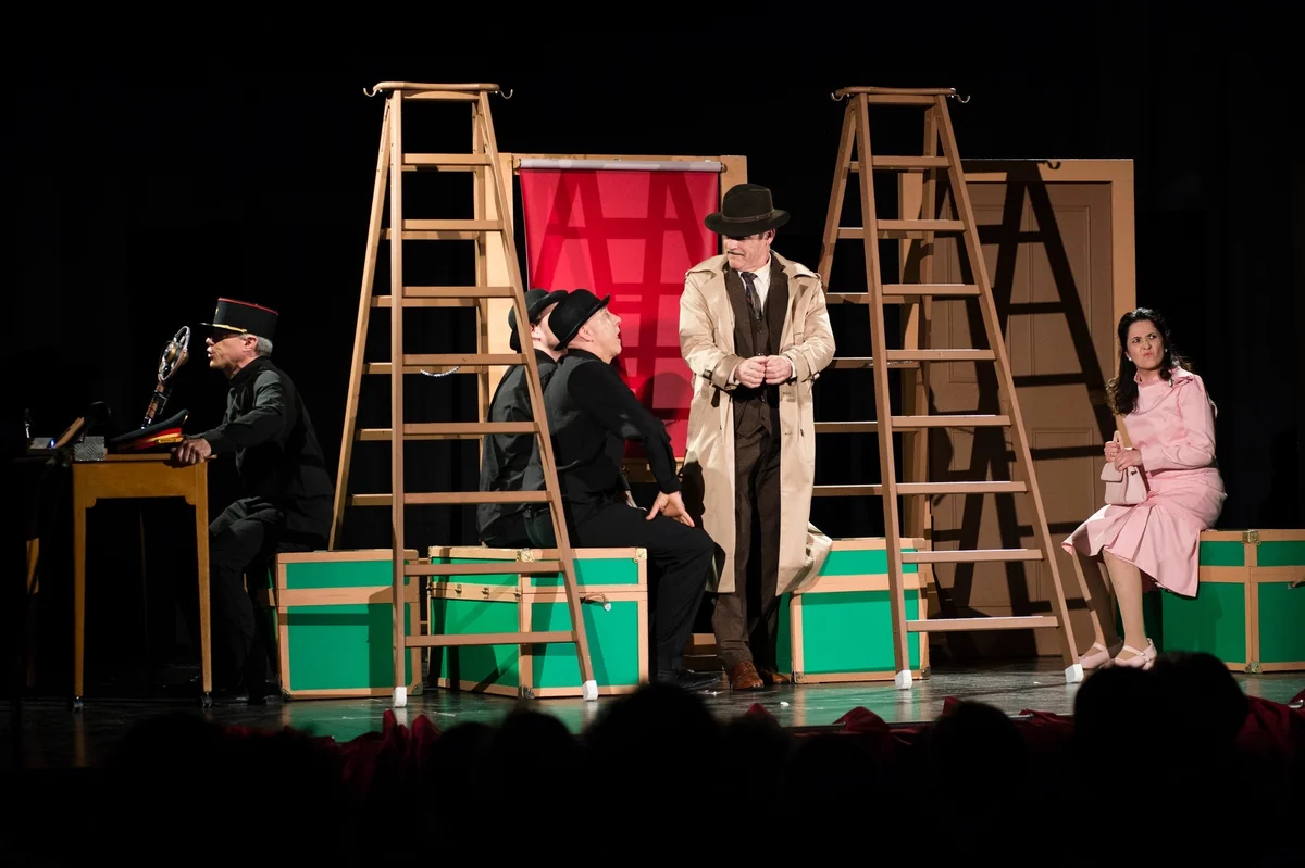 "I 39 scalini" - commedia noir in stile Hitchcock al PalaFolli