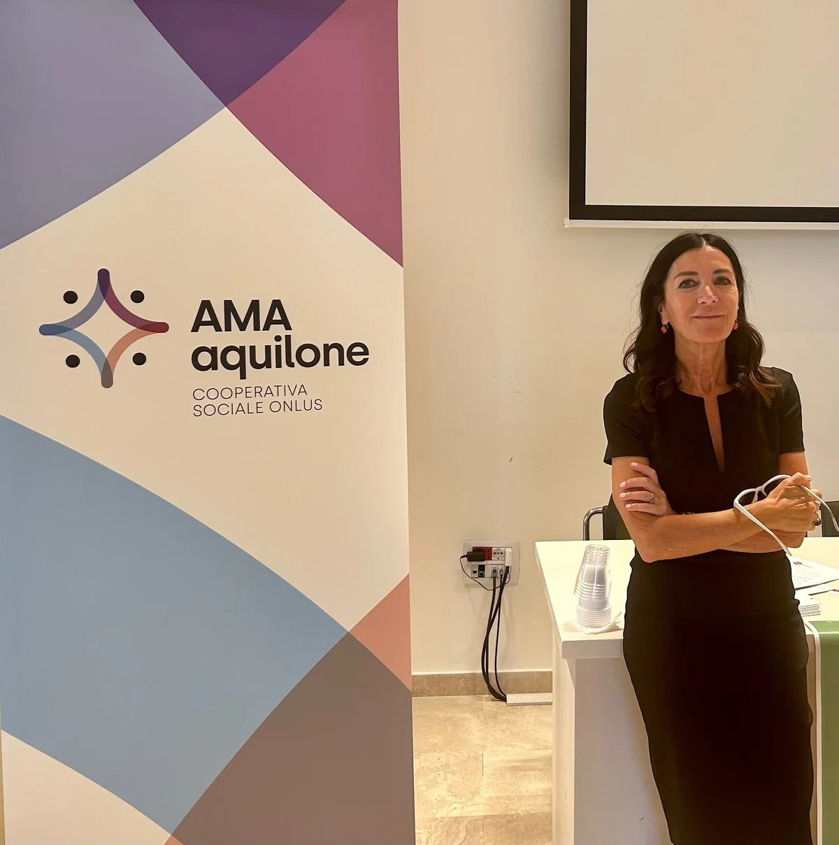 Mariapaola Modestini è il nuovo presidente della cooperativa Ama Aquilone