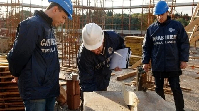 Attività di controllo dei Carabinieri del Nucleo Ispettorato del Lavoro di Teramo in sinergia con i colleghi del Comando Provinciale