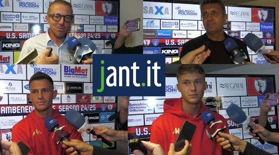 Interviste del dopo gara di US Sambenedettese vs Roma City F.C.