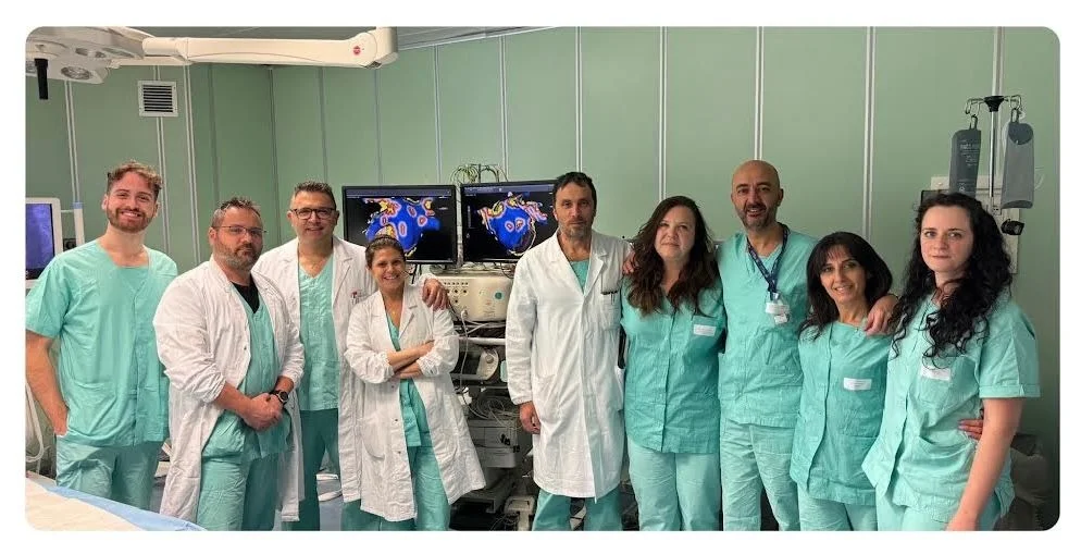 Fibrillazione atriale: la nuova tecnica di ablazione utilizzata dalla cardiologia del 'Mazzoni' presentata al congresso europeo di aritmologia