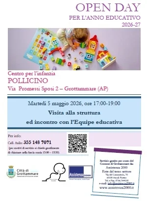 Servizi per l’infanzia: a maggio gli open day