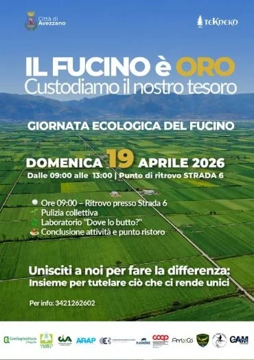 Torna la Giornata ecologica del Fucino, appuntamento domenica mattina a Strada 6