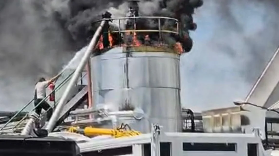 Colli del Tronto - Adriatica Bitumi, nuovo incendio. Morganti e Cardilli chiedono un tavolo urgente in Prefettura