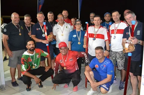 Claudio Monti e Giovanni Duranti del Fishing Club Roma si aggiudicano la tappa italiana di Golden League, gara internazionale di pesca sportiva