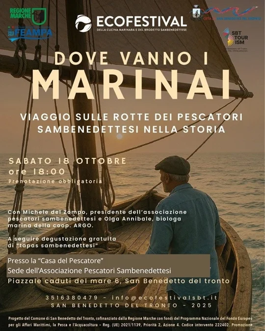 “Dove vanno i Marinai”: viaggio sulle rotta dei pescatori sambenedettesi nella storia