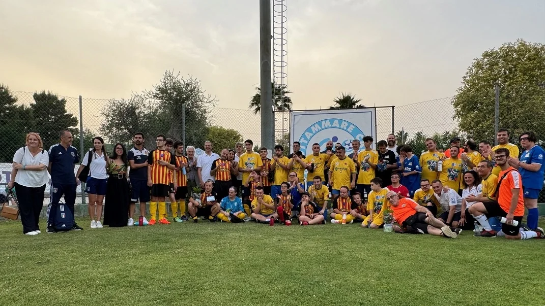 Grande successo per l'evento paralimpico "Tutti in campo" ospitato dal  Grottammare Calcio allo Stadio Pirani