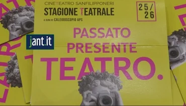AL VIA LA STAGIONE TEATRALE 2025 DEL CINETEATRO SANFILIPPONERI