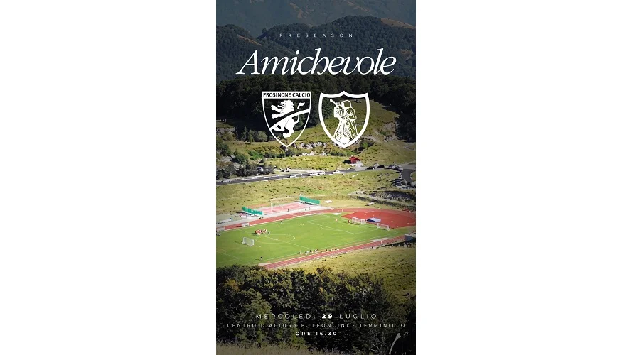  AMICHEVOLE FROSINONE – SAMB, INFO GARA 