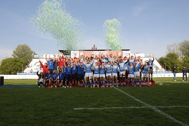 AL "BATTAGLINI" LA RUGBY ROVIGO SI AGGIUDICA LA COPPA ITALIA  SUPERANDO LE FIAMME ORO 28-24
