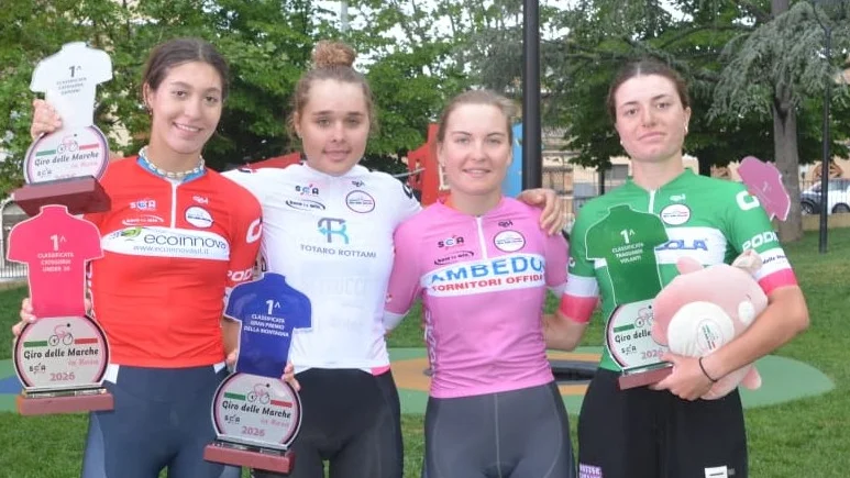 Valeria Valgonen si aggiudica la seconda tappa e conquista il Giro delle Marche in Rosa