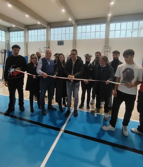 Riqualificata con fondi Pnrr la palestra dell’Istituto “Capriotti” di San Benedetto