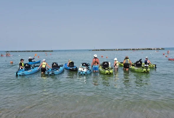 Pesca dal Kayak: alla Lega Navale di San Benedetto una settimana dedicata a sport, mare e ambiente 