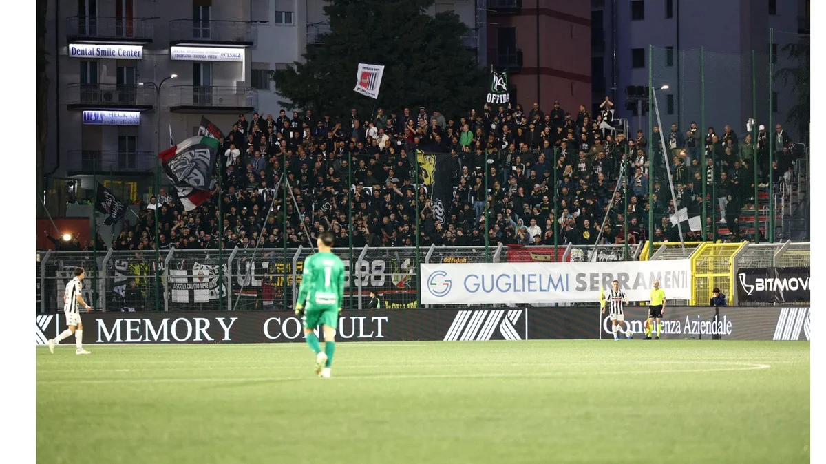 Per l'Ascoli Calcio solo un pari a Potenza nell'andata dei quarti dei playoff, Gori sbaglia un rigore