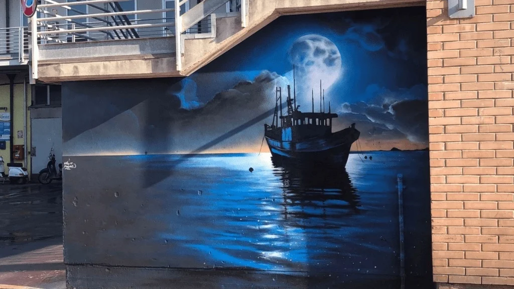 Completato il terzo murale al Mercato Ittico all’Ingrosso