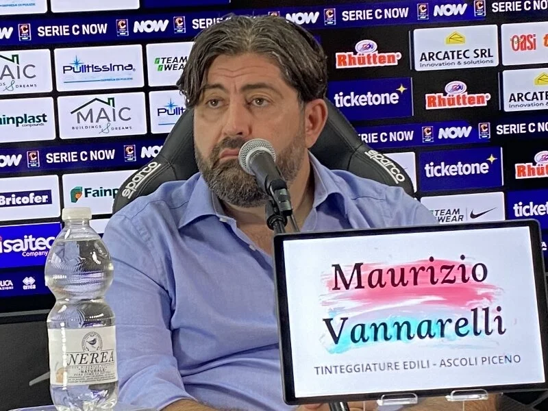 Ascoli Calcio - Righi e l'esonero di Carrera: "Una sconfitta per tutti"